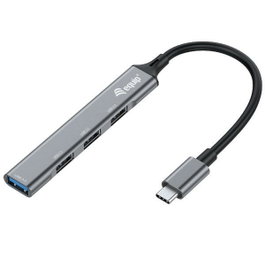 Equip Hub USB-C 4 Ports Aluminium