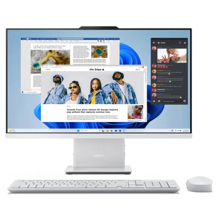 Lenovo IdeaCentre AIO 27ARR9 - 27 pouces FHD - Ryzen 7 7735HS - 16 Go - 512 Go SSD - Cloud Grey Lenovo IdeaCentre AIO 27ARR9 - 27 pouces FHD - Ryzen 7 7735HS - 16 Go - 512 Go SSD - Cloud Grey