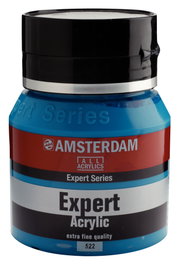 Amsterdam Expert Series Couleur Acrylique Bleu Turquoise 522 Pot 400 ml
