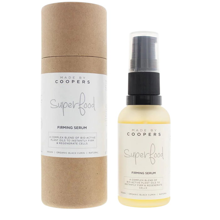 Made By Coopers Sérum Visage Superfood Vegan Raffermissant 30 ml pour Soins de la Peau Femme Made By Coopers Sérum Visage Superfood Vegan Raffermissant 30 ml pour Soins de la Peau Femme