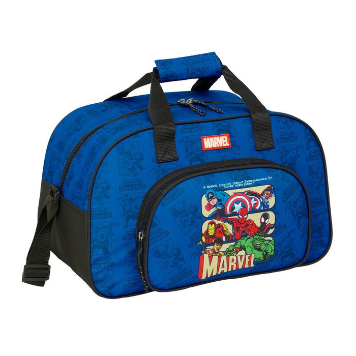 SAFTA Sac de Sport Avengers Marvel 40 cm avec Bandoulière Réglable, Poche Frontale Grande et Semelle Rigide Amovible SAFTA Sac de Sport Avengers Marvel 40 cm avec Bandoulière Réglable, Poche Frontale Grande et Semelle Rigide Amovible