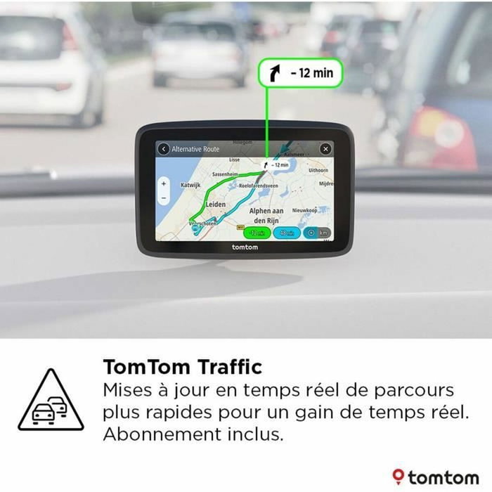 TomTom GO Classic 5 2ème Génération - GPS Voiture 5 pouces - Noir TomTom GO Classic 5 2ème Génération - GPS Voiture 5 pouces - Noir