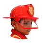 DEQUBE Casque de pompier unisexe pour déguisement enfant de 3 à 6 ans