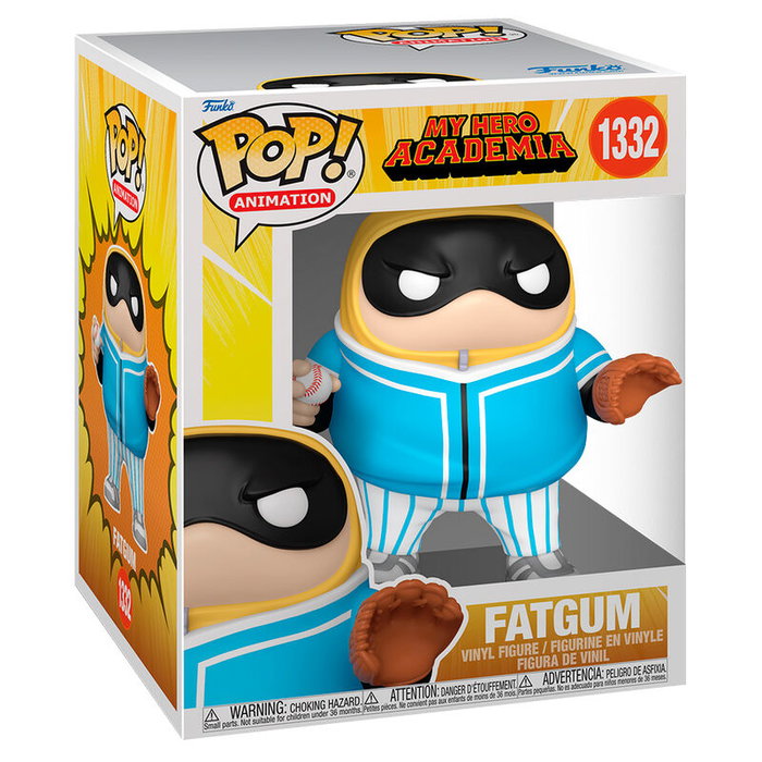 FUNKO Figura POP My Hero Academia HLB Fatgum Baseball 15cm