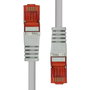 ProXtend Câble Ethernet CAT6 F/UTP Cuivre LSZH Gris 7m - Câble Réseau Haute Performance avec Connecteur Or 50µ