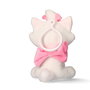 Porte-clés Peluche Disney Blanc Jouet Peluche
