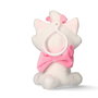 Porte-clés Peluche Disney Blanc Jouet Peluche