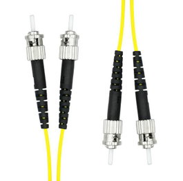 ProXtend Câble à fibre optique ST-ST UPC OS2 Duplex SM 10m