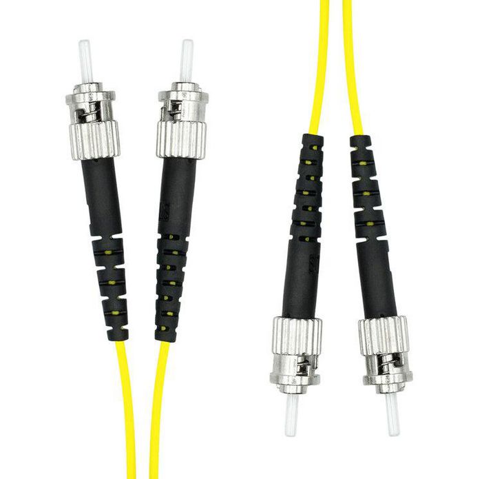 ProXtend Câble Fibre Optique SM OS2 Duplex ST-ST 10 mètres, LSZH, -20 à +70°C, pour Réseau Haut Débit Longue Distance ProXtend Câble Fibre Optique SM OS2 Duplex ST-ST 10 mètres, LSZH, -20 à +70°C, pour Réseau Haut Débit Longue Distance