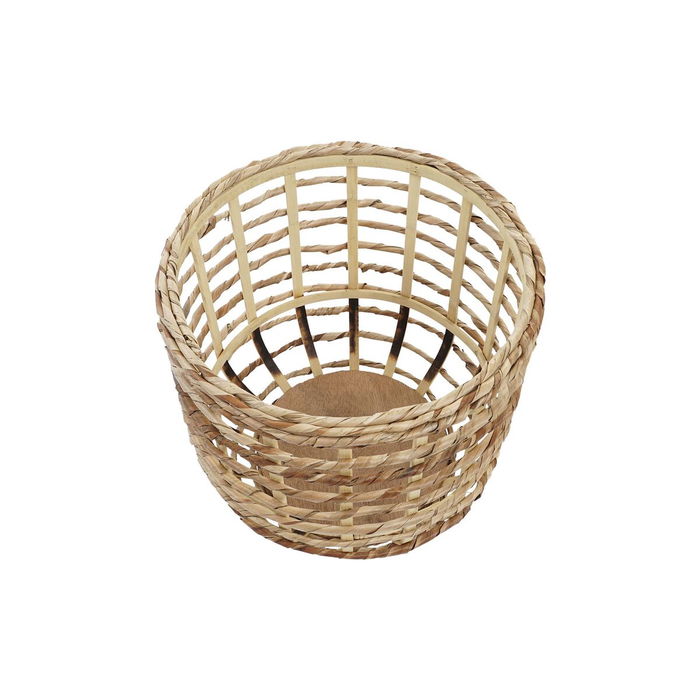Set de basket DKD Home Decor Marron Naturel (3 Pièces) (3 Unités) Set de basket DKD Home Decor Marron Naturel (3 Pièces) (3 Unités)