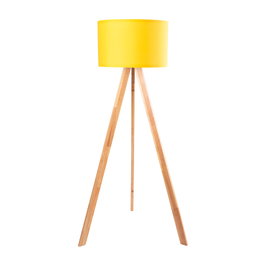 Lampadaire Kano-1 Jaune / Cream