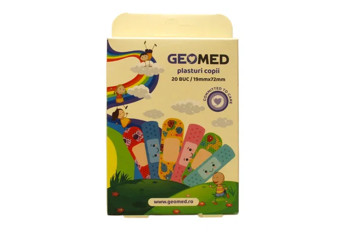 Geomed Ensemble de Pansements Protecteurs 19 x 72 mm, 20 pcs Geomed Ensemble de Pansements Protecteurs 19 x 72 mm, 20 pcs