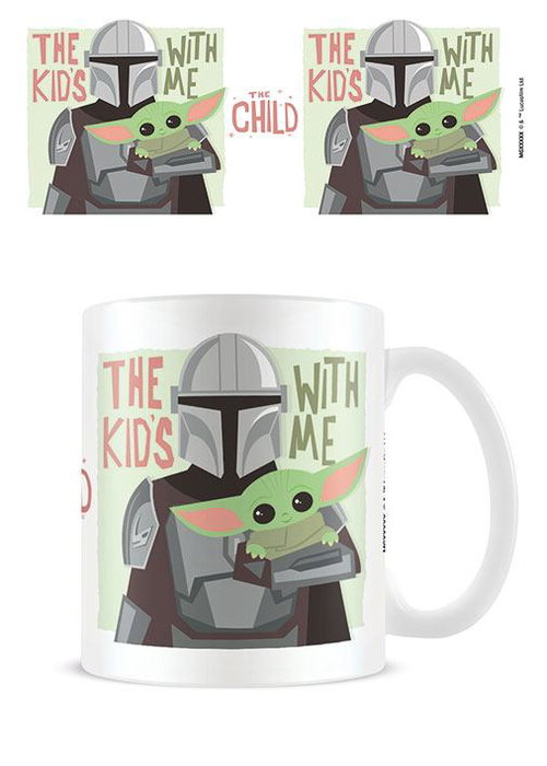 Pyramid International Mug Star Wars The Mandalorian The Kids With Me
