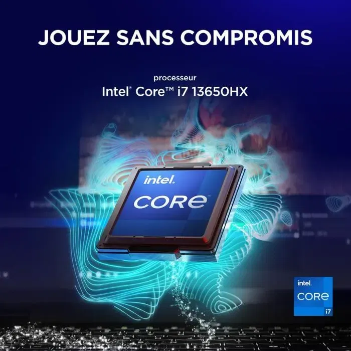 Lenovo Legion 5 15IRX10 PC portable Gamer - Écran 15,3" 165 Hz IPS, Intel Core i7-13650HX, NVIDIA GeForce RTX 5070 115W, 32 Go RAM, 512 Go SSD, Windows 11