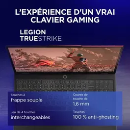 Lenovo Legion 5 15IRX10 PC portable Gamer - Écran 15,3" 165 Hz IPS, Intel Core i7-13650HX, NVIDIA GeForce RTX 5070 115W, 32 Go RAM, 512 Go SSD, Windows 11