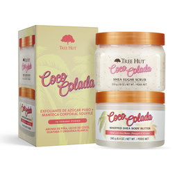 Tree Hut Coffret Coco Colada Exfoliant et Beurre Corporel (2 pièces)