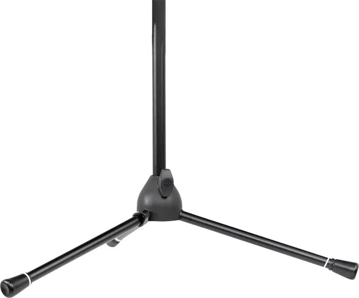 SBG Support micro droit avec trépied et poignée ergonomique - Hauteur ajustable 107-168 cm, noir
