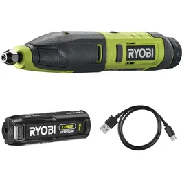 Ryobi Outil de sculpture RPC4-120G avec batterie 2Ah et chargeur