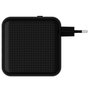 Hyper - HJ1002BKWWGL - Chargeur Voyage 100W GaN USB-C Noir avec 4 Ports (3x USB-C, 1x USB-A) et Adaptateurs Mondiaux