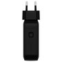 Hyper - HJ1002BKWWGL - Chargeur Voyage 100W GaN USB-C Noir avec 4 Ports (3x USB-C, 1x USB-A) et Adaptateurs Mondiaux