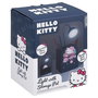 PALADONE Lampe de bureau LED flexible Hello Kitty avec porte-stylos intégré et support smartphone rétractable - Alimentation USB