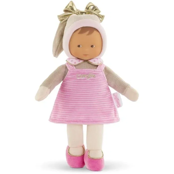 Corolle Poupée Doudou Miss Rayée Rêves d'Etoiles, 25 cm, Senteur Vanille, Rose, pour Bébé dès la Naissance Corolle Poupée Doudou Miss Rayée Rêves d'Etoiles, 25 cm, Senteur Vanille, Rose, pour Bébé dès la Naissance