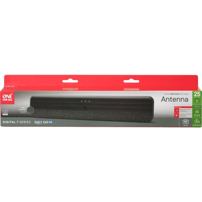 One Antenne BAR DVB-T2 tissu 5G avec USB SV9492-5G
