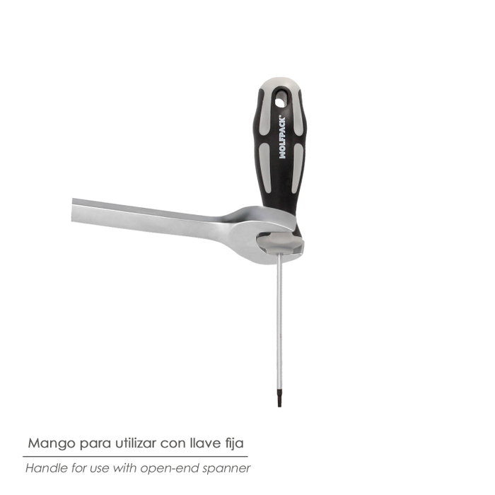 WOLFPACK LINEA PROFESIONAL Tournevis Torx Inviolable T20