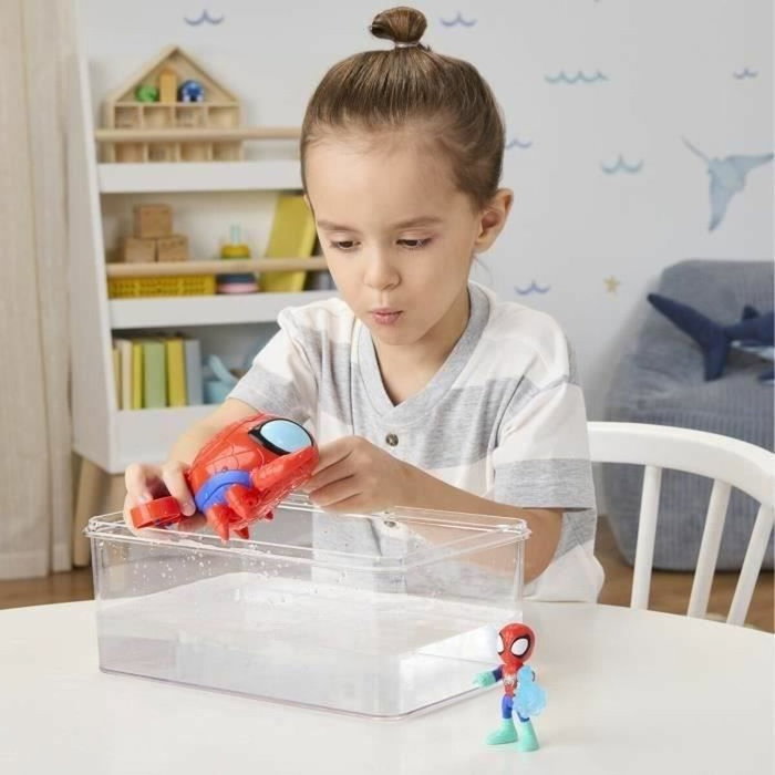 Hasbro Spidey Water-Webs Araignée de mer - Figurine et Véhicule