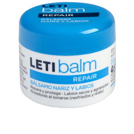 Leti Pharma Baume réparateur LETIBALM pour le nez et les lèvres 10 ml - Soin apaisant et régénérant pour peaux irritées