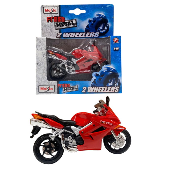 Maisto Maquette de Moto en Métal Fresh Metal Échelle 1:18, Modèle Réplique, Jouet pour Enfants 3 ans et plus Maisto Maquette de Moto en Métal Fresh Metal Échelle 1:18, Modèle Réplique, Jouet pour Enfants 3 ans et plus
