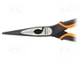 BAHCO Pince à bec demi-rond allongée ERGO 200mm