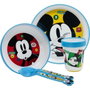 Licensing Ensemble Premium Bicolore Antidérapant Mickey 5 Pièces