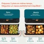 Cosori DualBlaze Twinfry Pro Ceramic 10 L - Blanc - Connectée Wi-Fi
