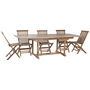 Ensemble Table + Chaises Home ESPRIT 180 x 100 x 75 cm