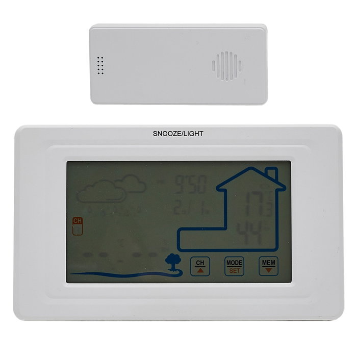 Je cherche une Idee Station Météo et Réveil Digital avec Capteur Extérieur
