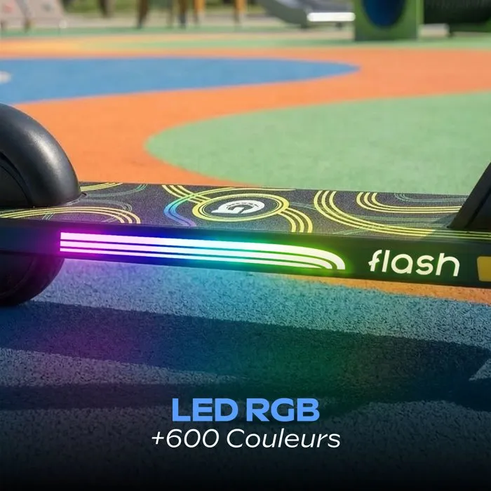 Urbanglide RIDE FLASH Trottinette électrique avec batterie 21,8V et pneus 6,5 pouces