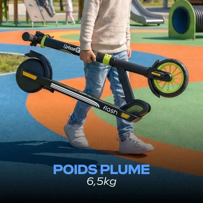 Urbanglide RIDE FLASH Trottinette électrique avec batterie 21,8V et pneus 6,5 pouces
