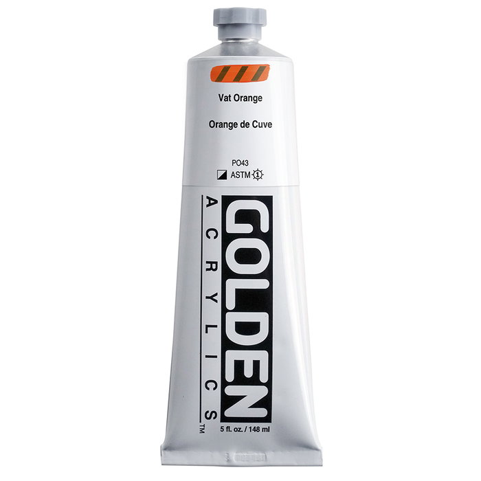 Golden Peinture Acrylique Heavy Body Iva Naranja 148 ml Golden Peinture Acrylique Heavy Body Iva Naranja 148 ml