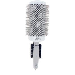 Olivia Garden Expert Blowout Speed brosse de séchage blanc et gris