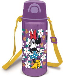 Stor Botella de aluminio avec sangle Minnie Sunshine 730 ml, bouteille isotherme pour enfant à partir de 3 ans
