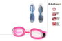 Color Baby - Lentes de Natation Junior 6x4,5x20 cm pour +7 ans, Boîte Multilingue, Modèles Surtidos (Rose, Bleu, Plastique)