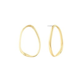 Boucles d´oreilles Femme Calvin Klein SCULPTURAL Acier inoxydable Doré