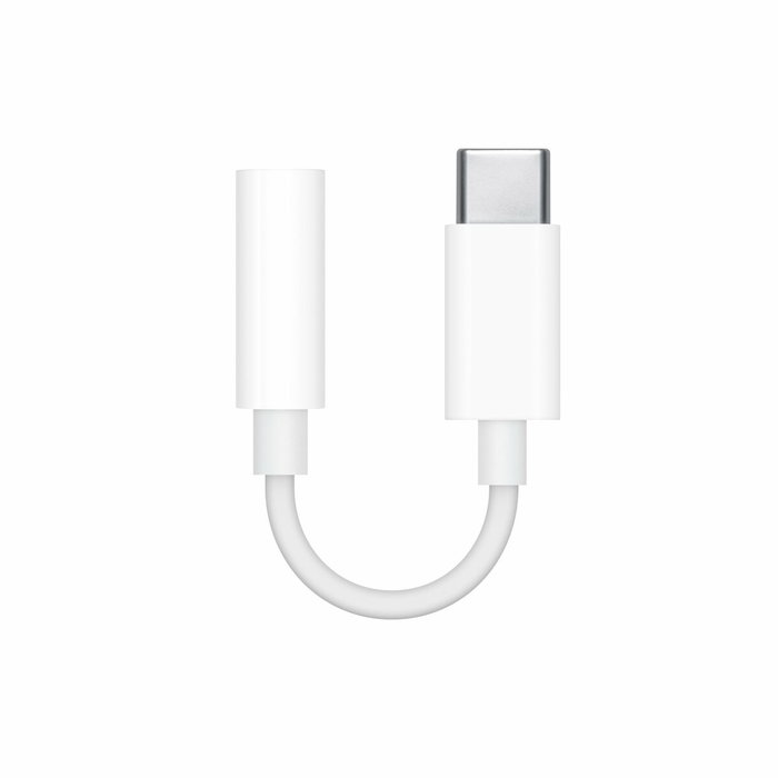 Apple Adaptateur USB-C vers prise casque 3,5 mm - Blanc