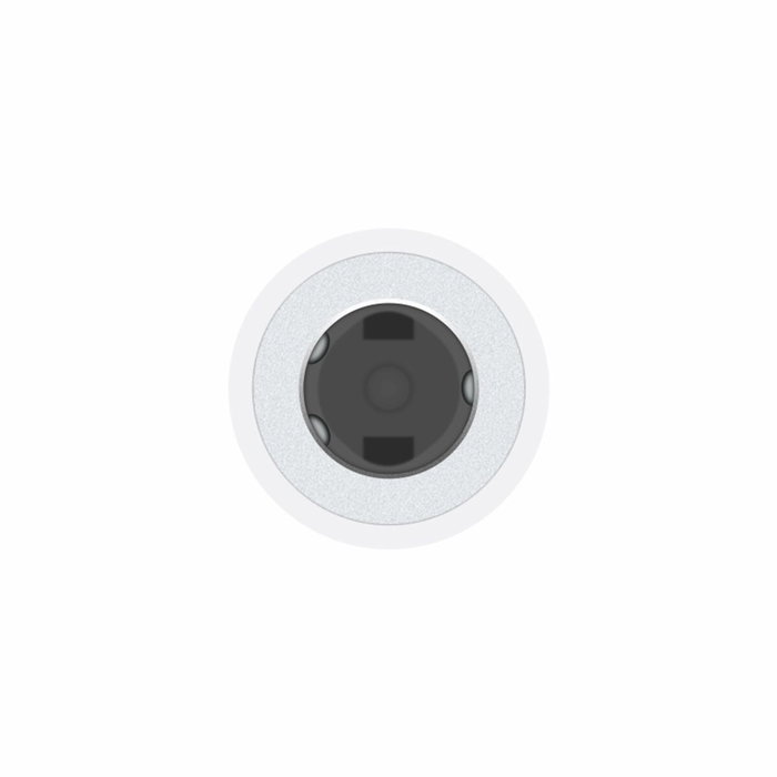 Apple Adaptateur USB-C vers prise casque 3,5 mm - Blanc