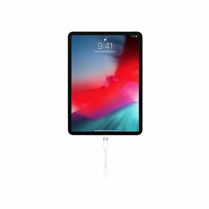 Apple Adaptateur USB-C vers prise casque 3,5 mm - Blanc