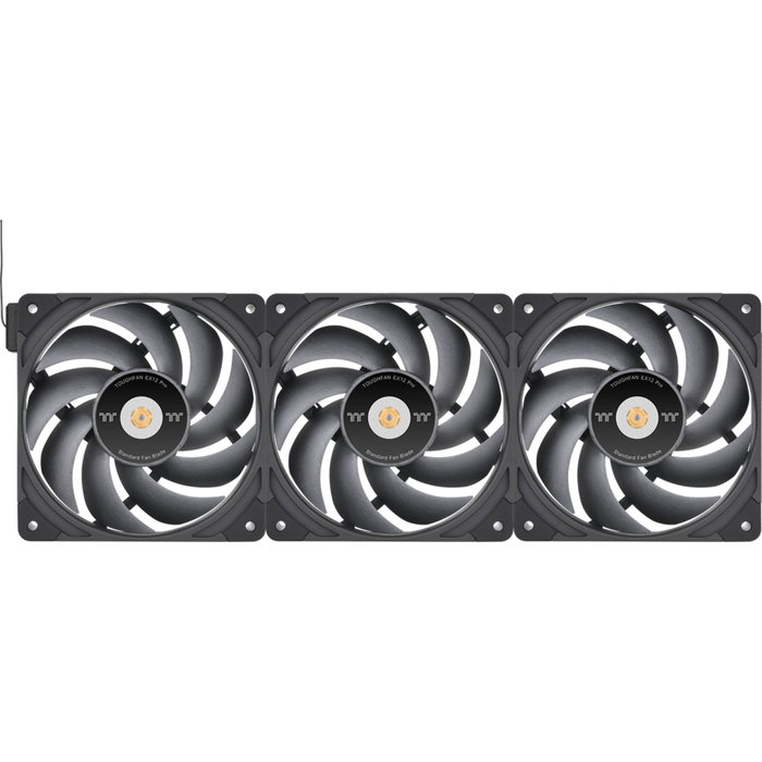 Thermaltake TOUGHFAN EX12 Pro Cooling Fan Swappable Edit 3 (Pack de 3) - Noir Thermaltake TOUGHFAN EX12 Pro Cooling Fan Swappable Edit 3 (Pack de 3) - Noir