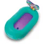 Infantino - Baignoire bébé gonflable baleine avec thermomètre et balles de jeu - 76.2 x 45.7 cm - Bleu - Pour bébés à partir de 6 mois