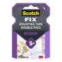 Ruban adhésif double face Scotch 5 kg 19 mm x 1,5 m Miroirs