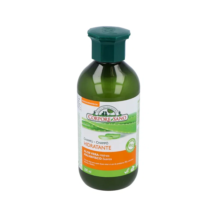 CORPORE SANO Shampooing Hydratant Aloe Vera et Mauve 300ml